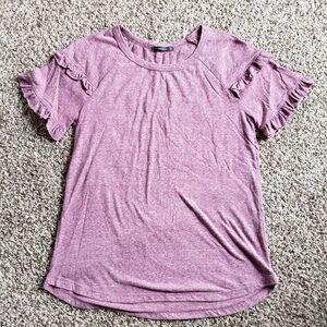 Staccato Ruffle Sleeve Top